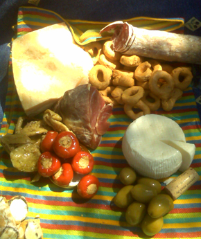 antipasto1 Picnic lunch at the park