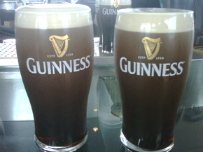 guinness Ended the tour with a couple of these and now back to the hotel for nap. Dublin has a lot of great shopping and I don't want to miss out on the sales!