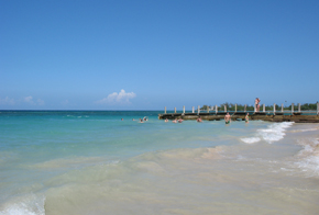 beach2 Some Sixthman staff taking a dip in Ocho Rios, Jamaica